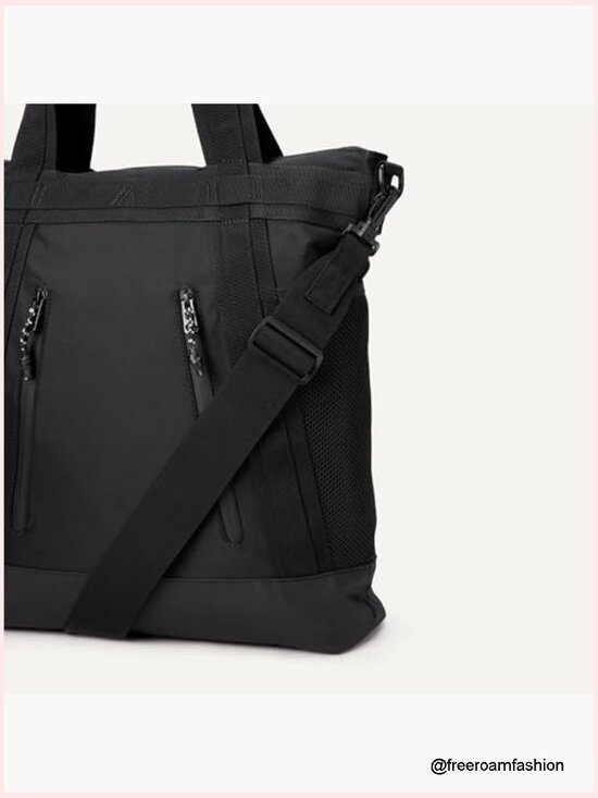 Convertible Nylon Backpack Tote Adjustable Straps Unisex Adult One Size